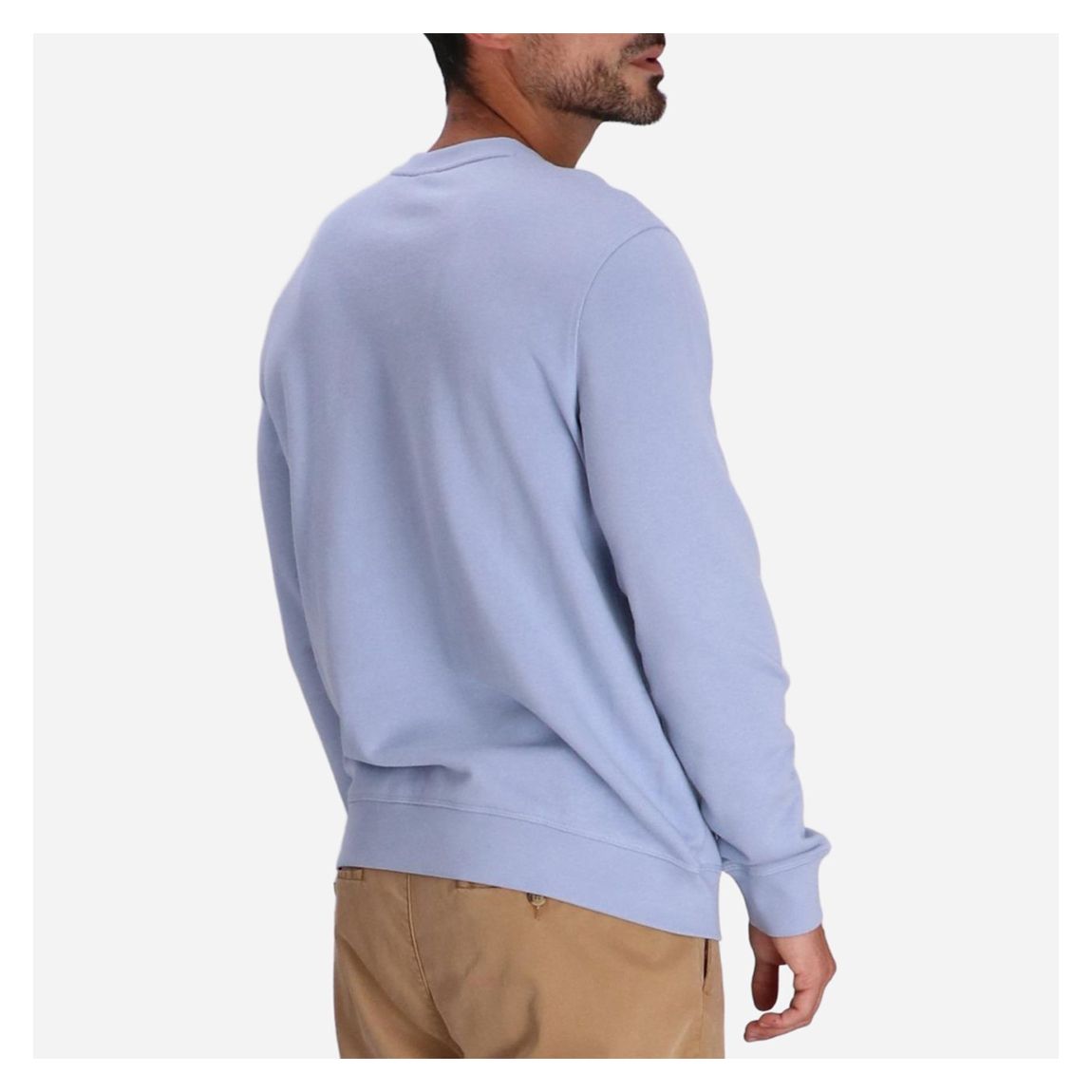 Purple Crew Neck Cotton Sweatshirt main product photo