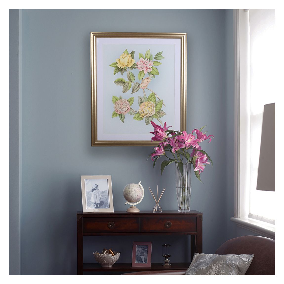ROISIN 50X60cm FRAMED PAPER PRINT main product photo
