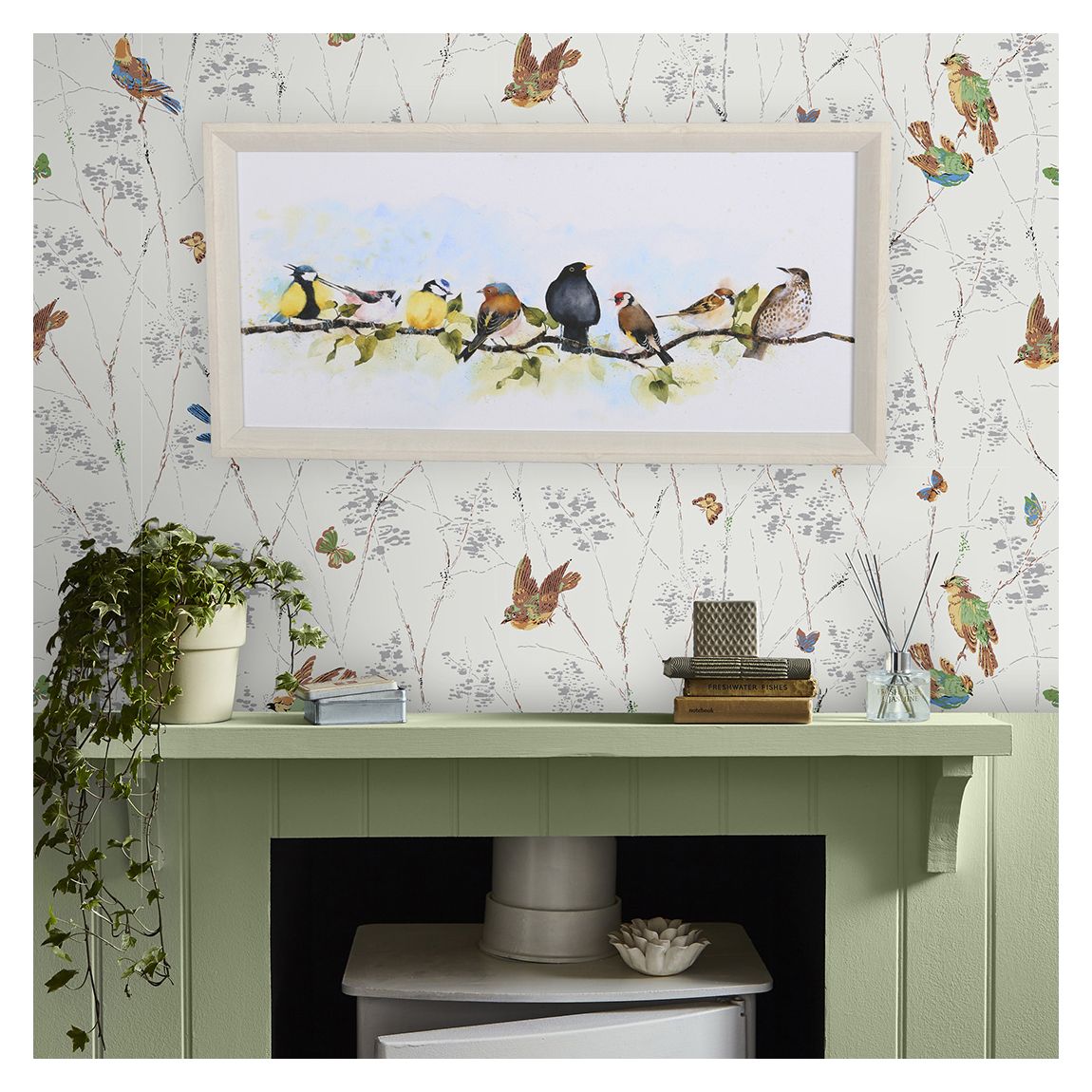COVEY 60X30cm FRAMED CANVAS PRINT main product photo