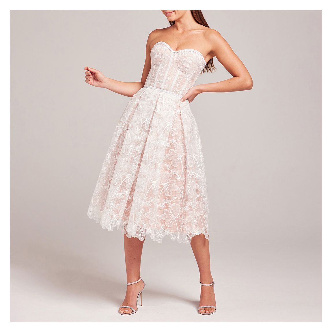 White Olivia Dress main product photo