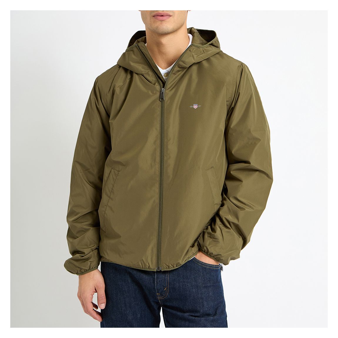 Khaki Light Padded Jacket main product photo