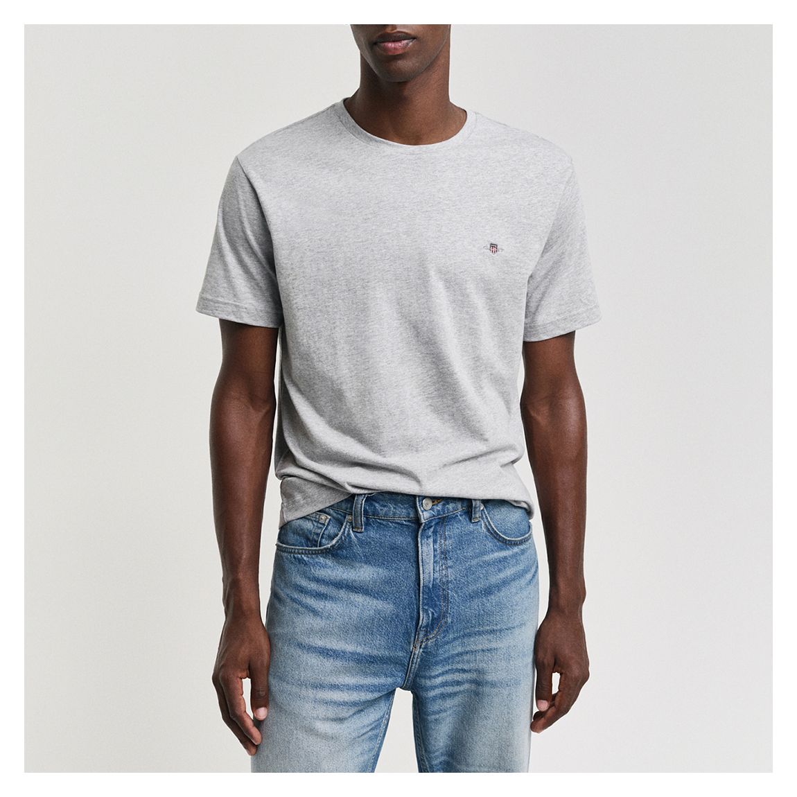 Grey Archive Shield Cotton T-Shirt main product photo