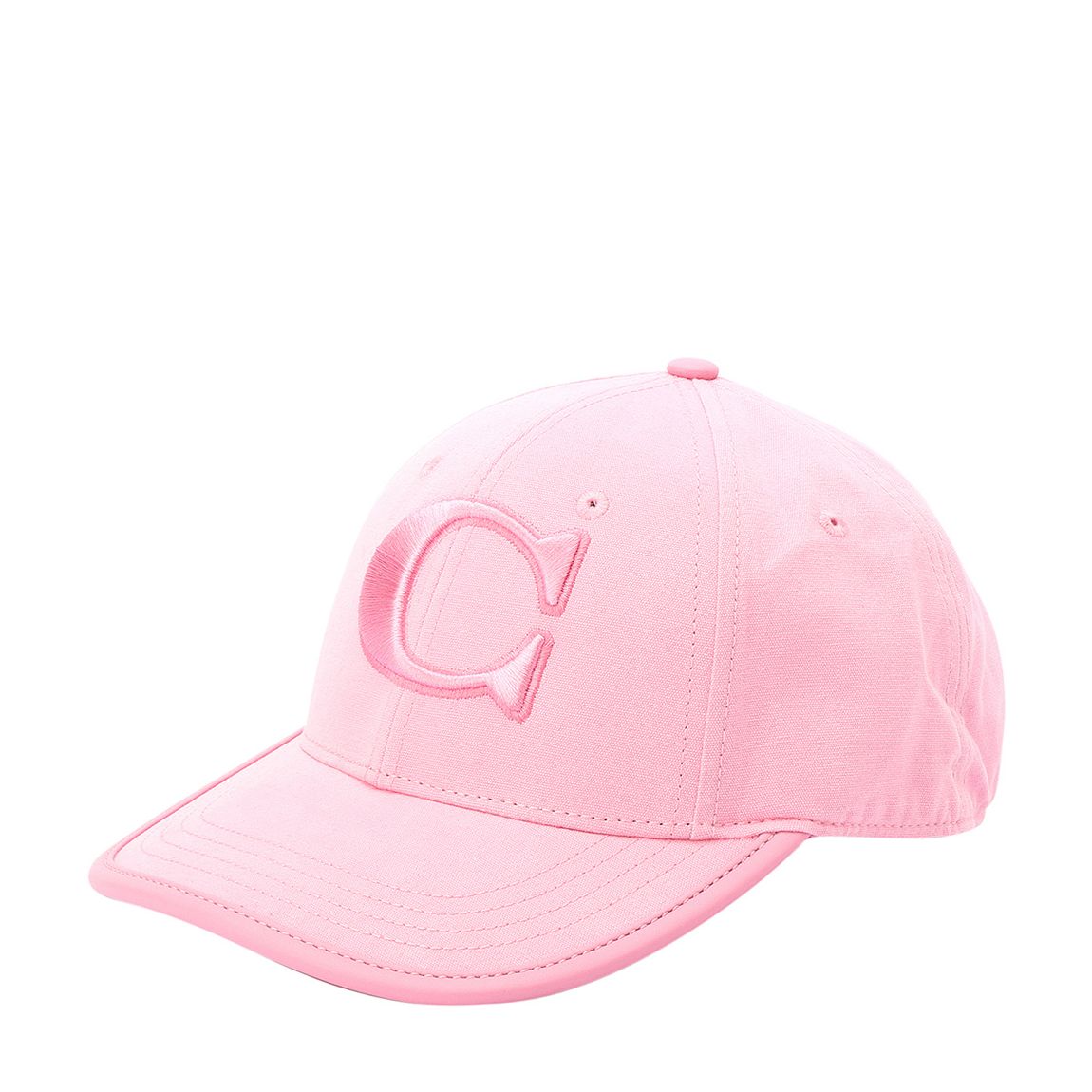 Vivid Pink C Cotton Canvas Baseball Hat main product photo