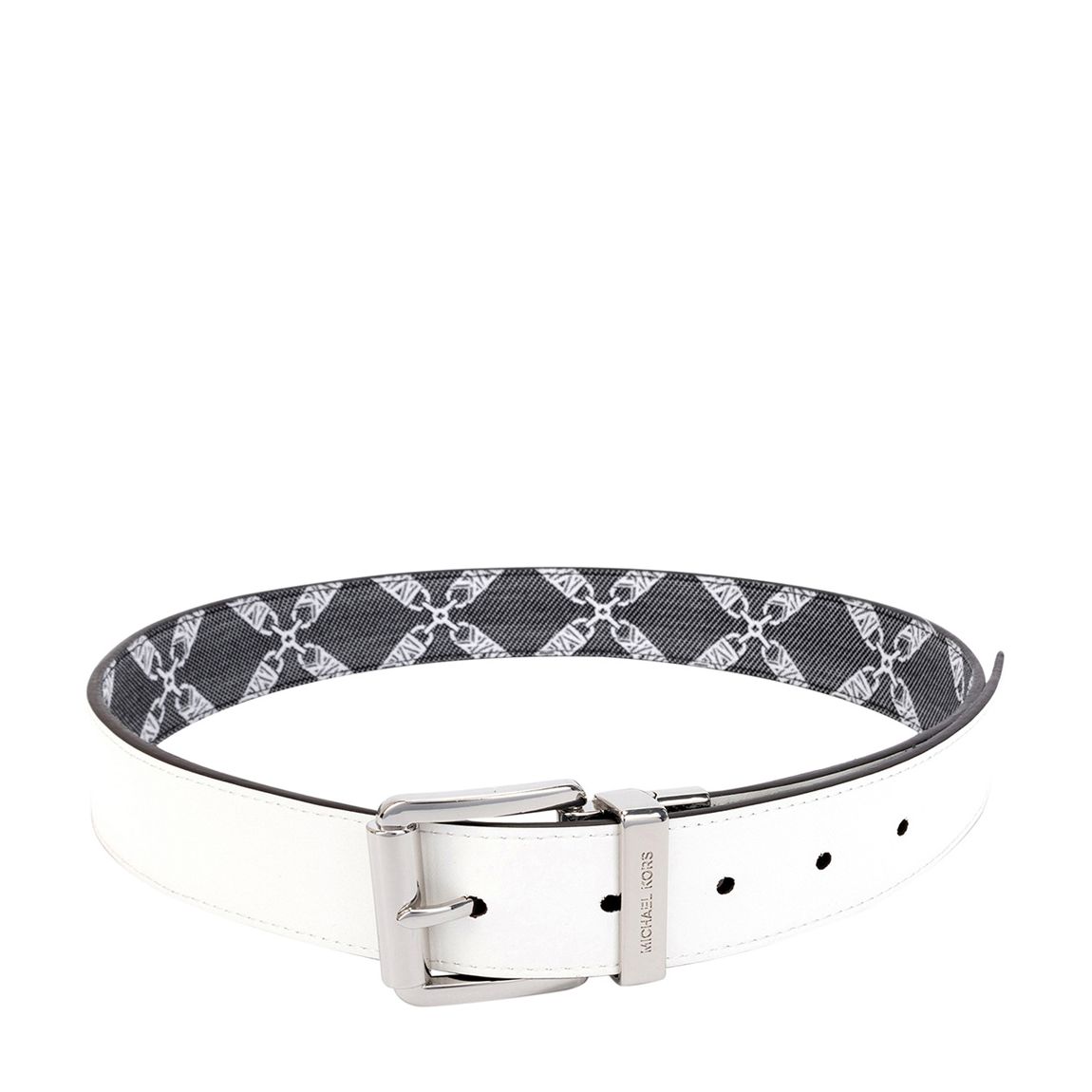 Black Pol Nickel Empire Jacquard Reversible Belt main product photo
