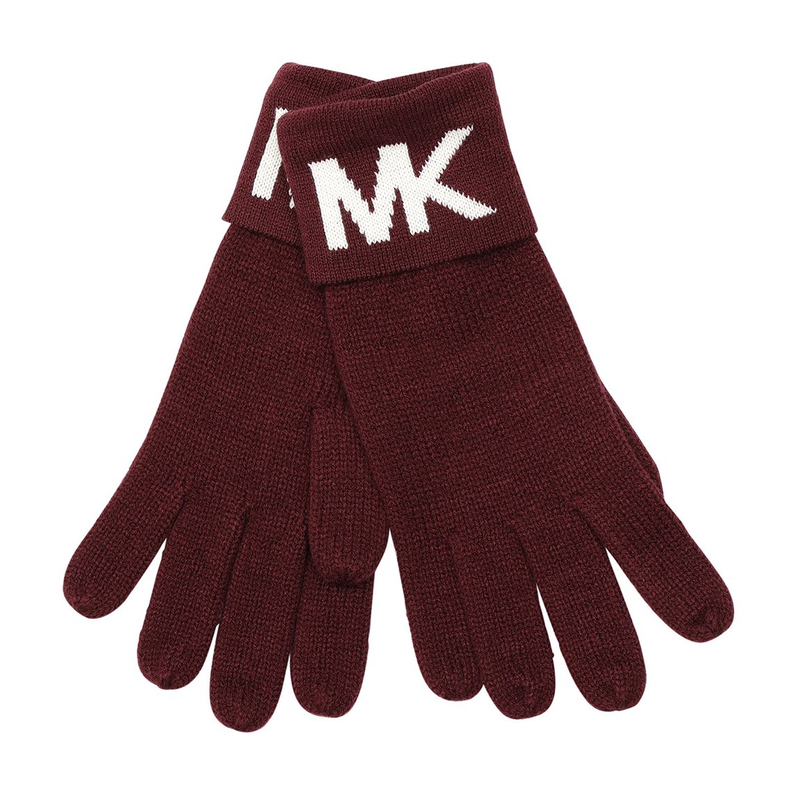 Cordovan Cream Oversized Mk Turn Back Glove main product photo