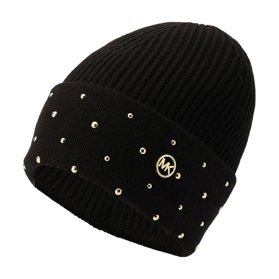 Black Studded Watch Cap main product photo
