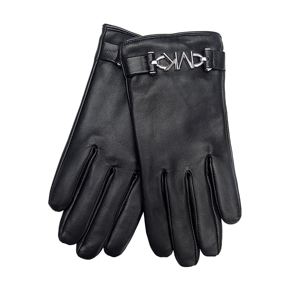 Black Leather Glove With Parker Hw main product photo