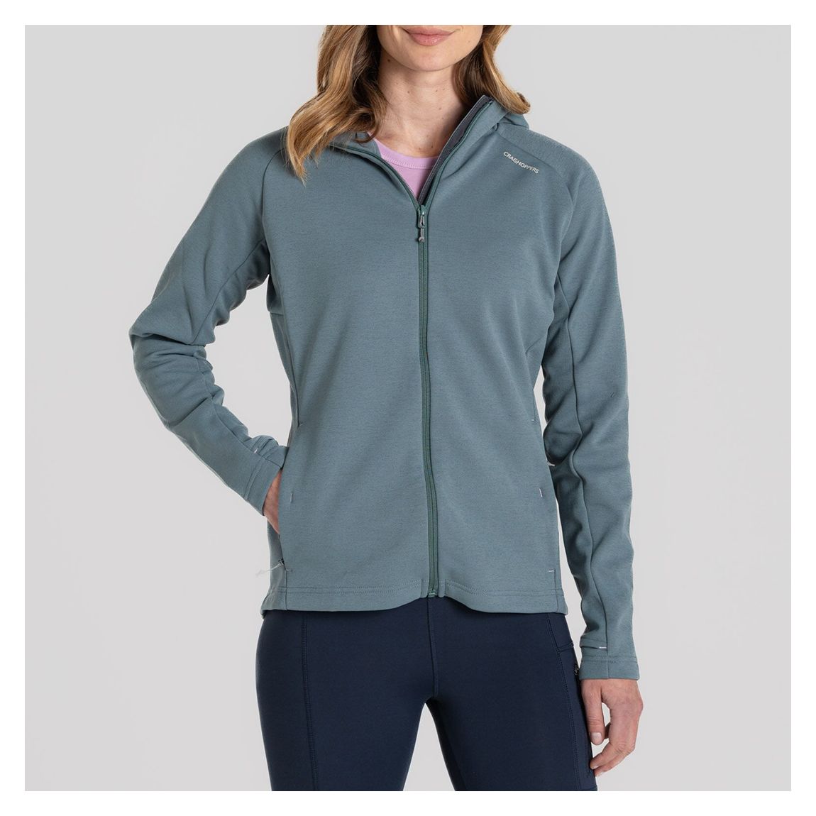 Blue Full Zip Dynamic Fleece main product photo