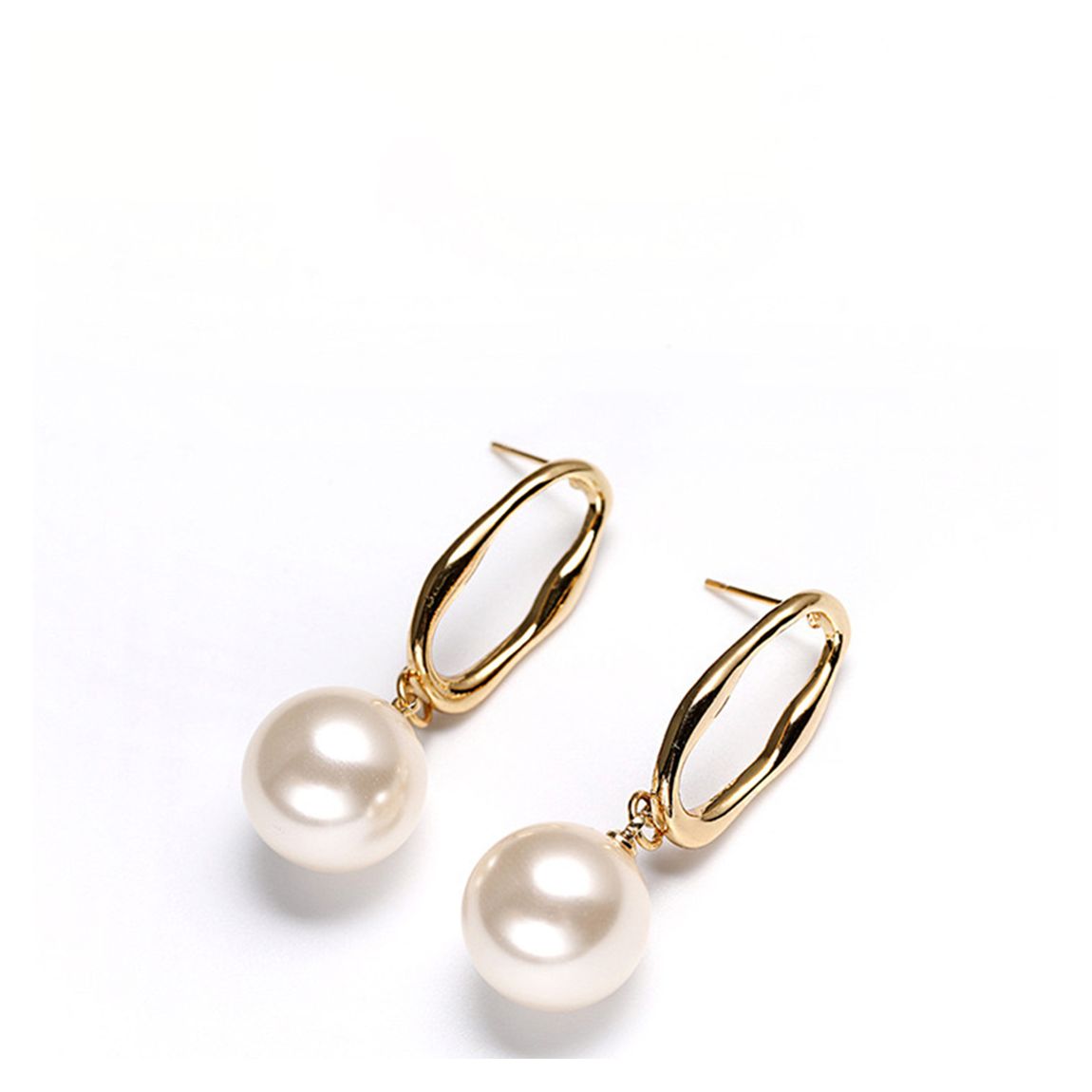 White Genuine Freshwater Pearl Necklace main product photo