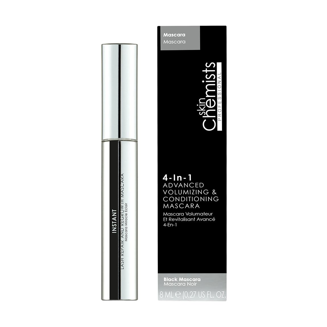 skinChemists Advanced Volumising and Conditioning Mascara 8ml main product photo