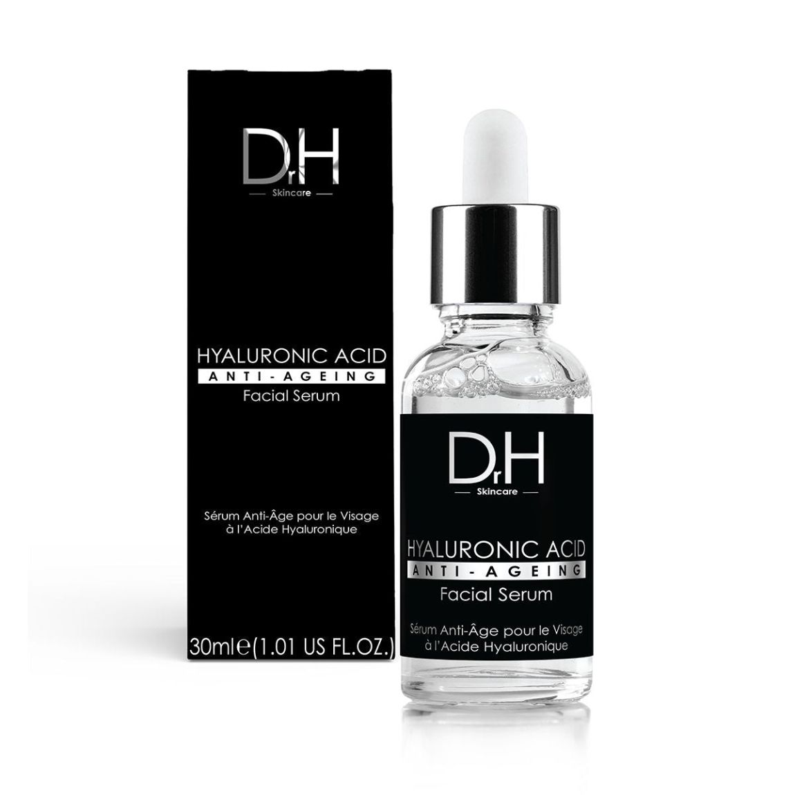 Dr H Anti-Ageing Hyaluronic Acid Facial Serum 30ml main product photo
