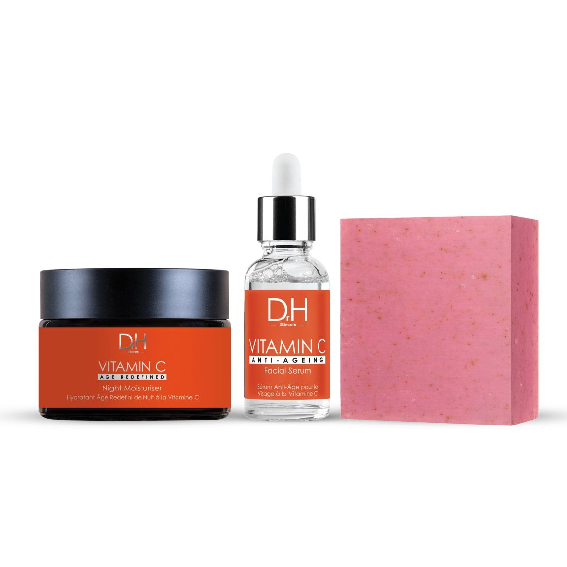 Dr H Vitamin C Anti-Ageing Night Skincare Gift Set main product photo