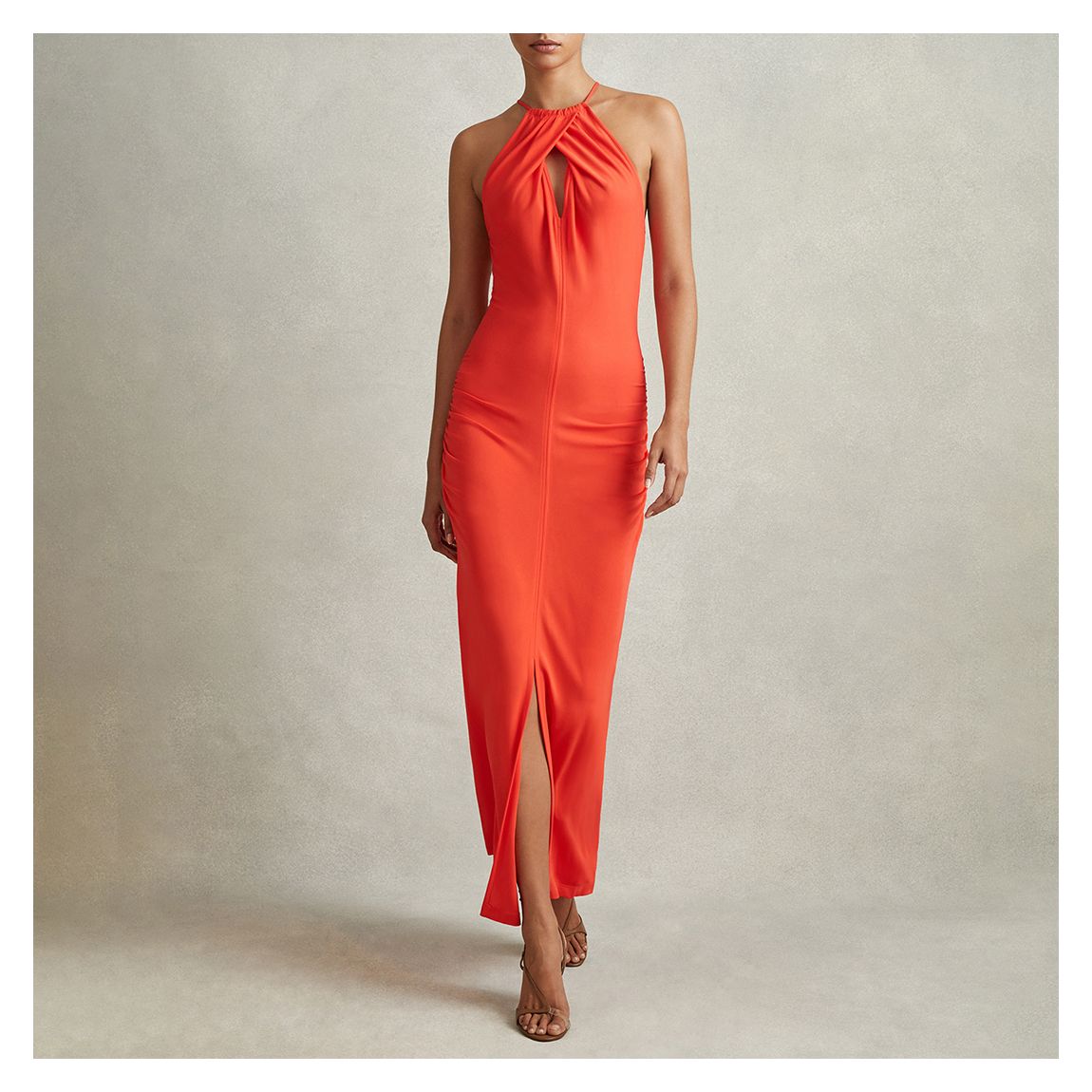 Orange Kia Jersey Dress main product photo