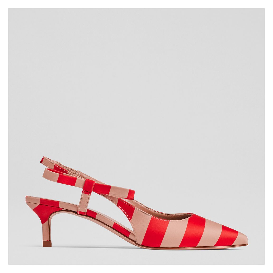Red/Pink Barette Court Heel main product photo