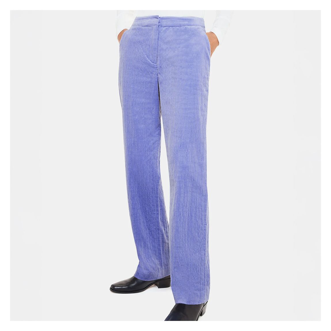 Purple Kaylee Corduroy Trousers main product photo