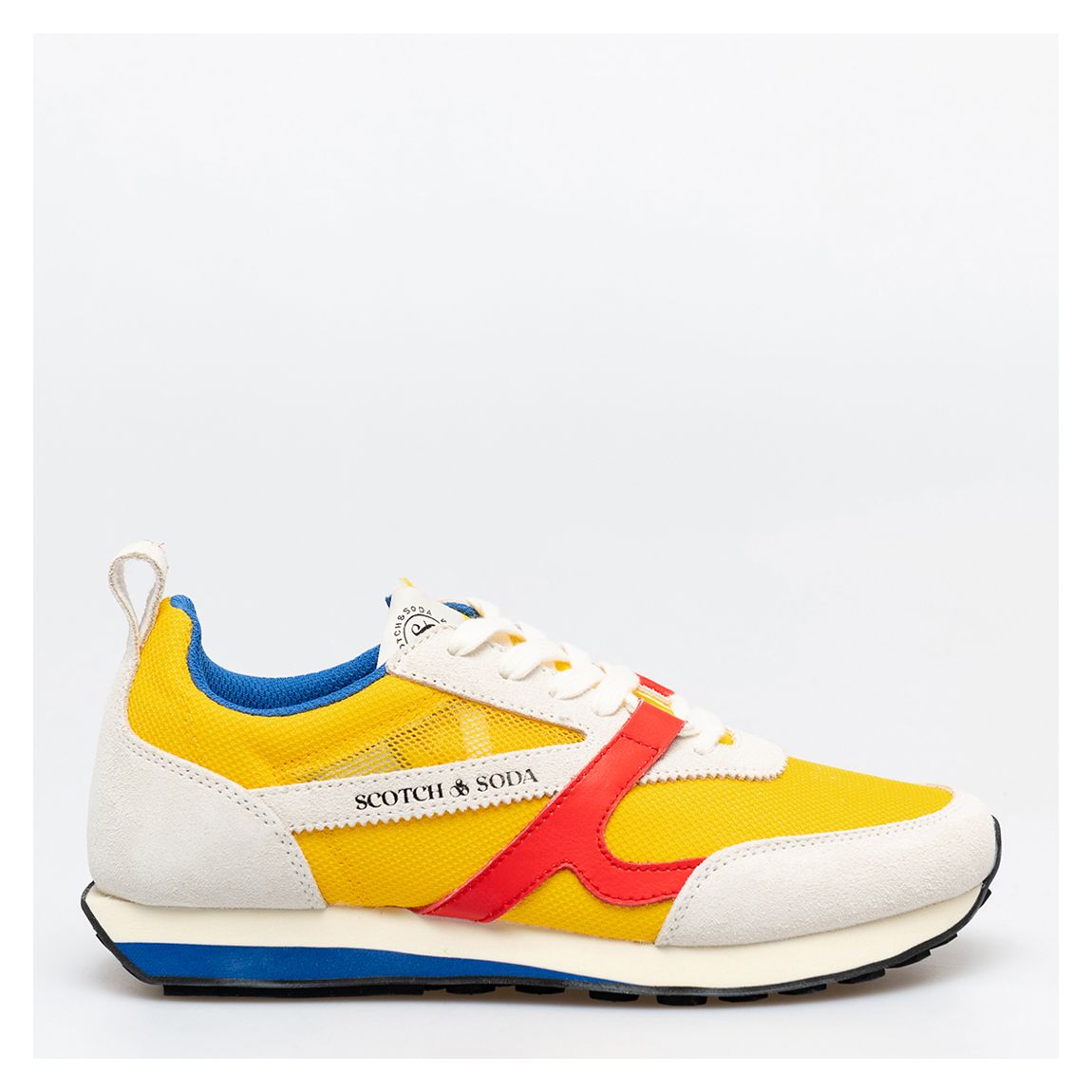 Men's Yellow Multi Dimmet Trainer main product photo