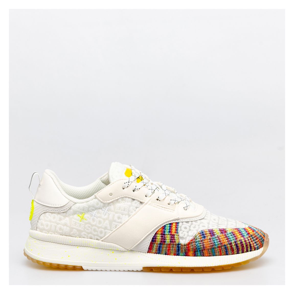 Men's White/Rainbow Vivex Trainer main product photo