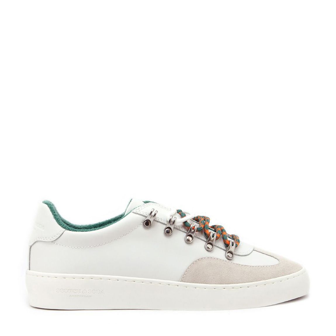 Men's White Multi Plakka Trainer main product photo