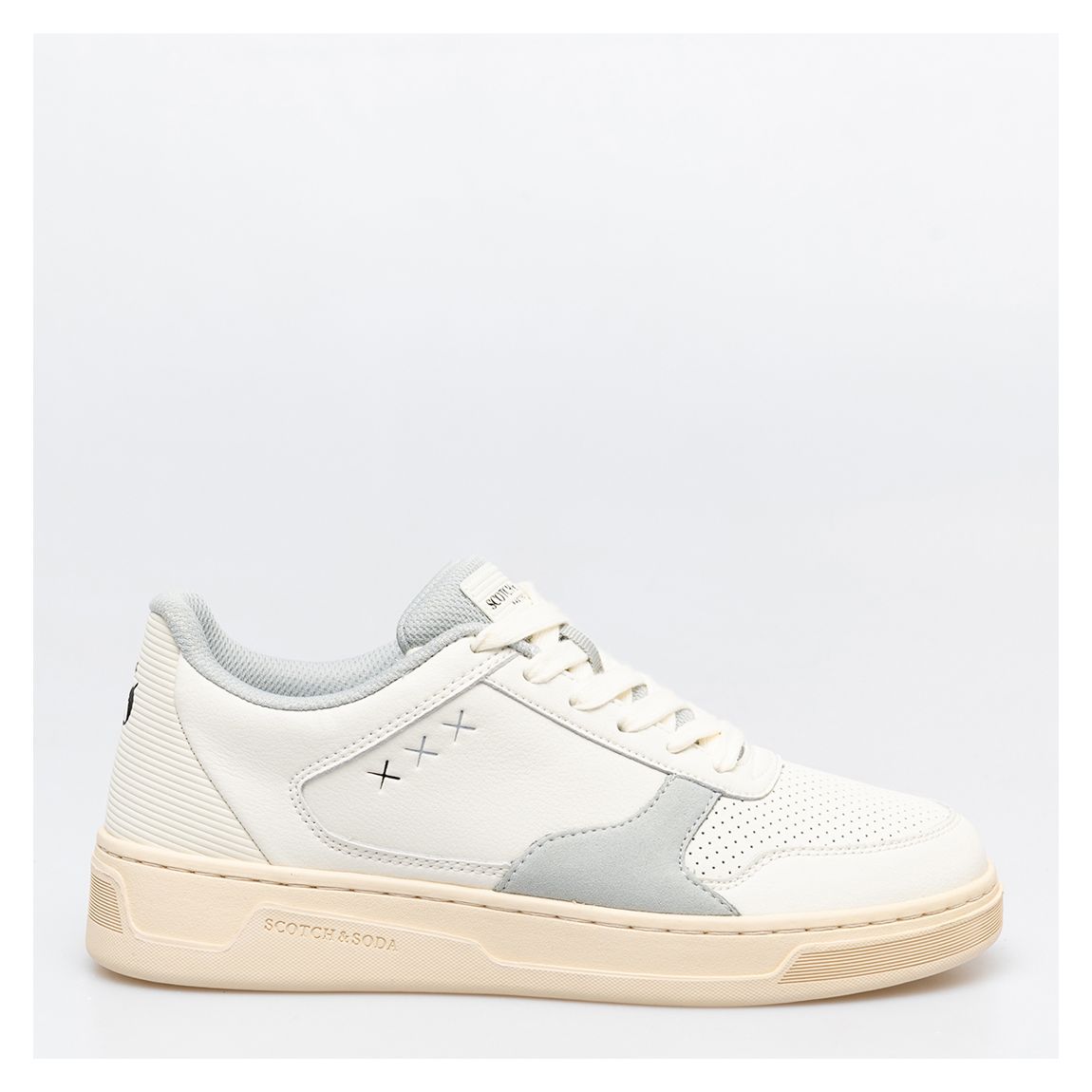 Men's White Elliot Trainer main product photo