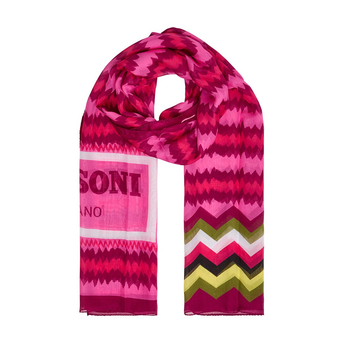 Pink Silk Scarf main product photo