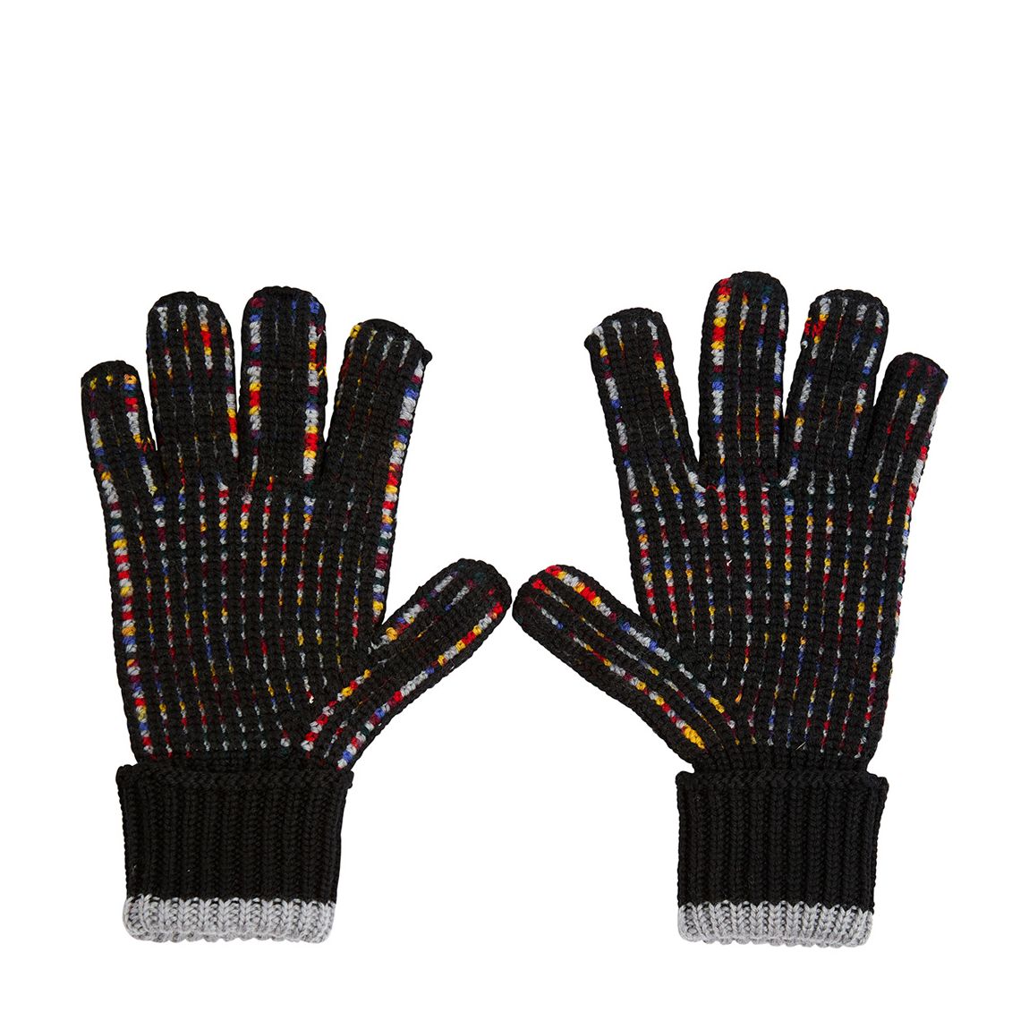 Black Knitted Gloves main product photo