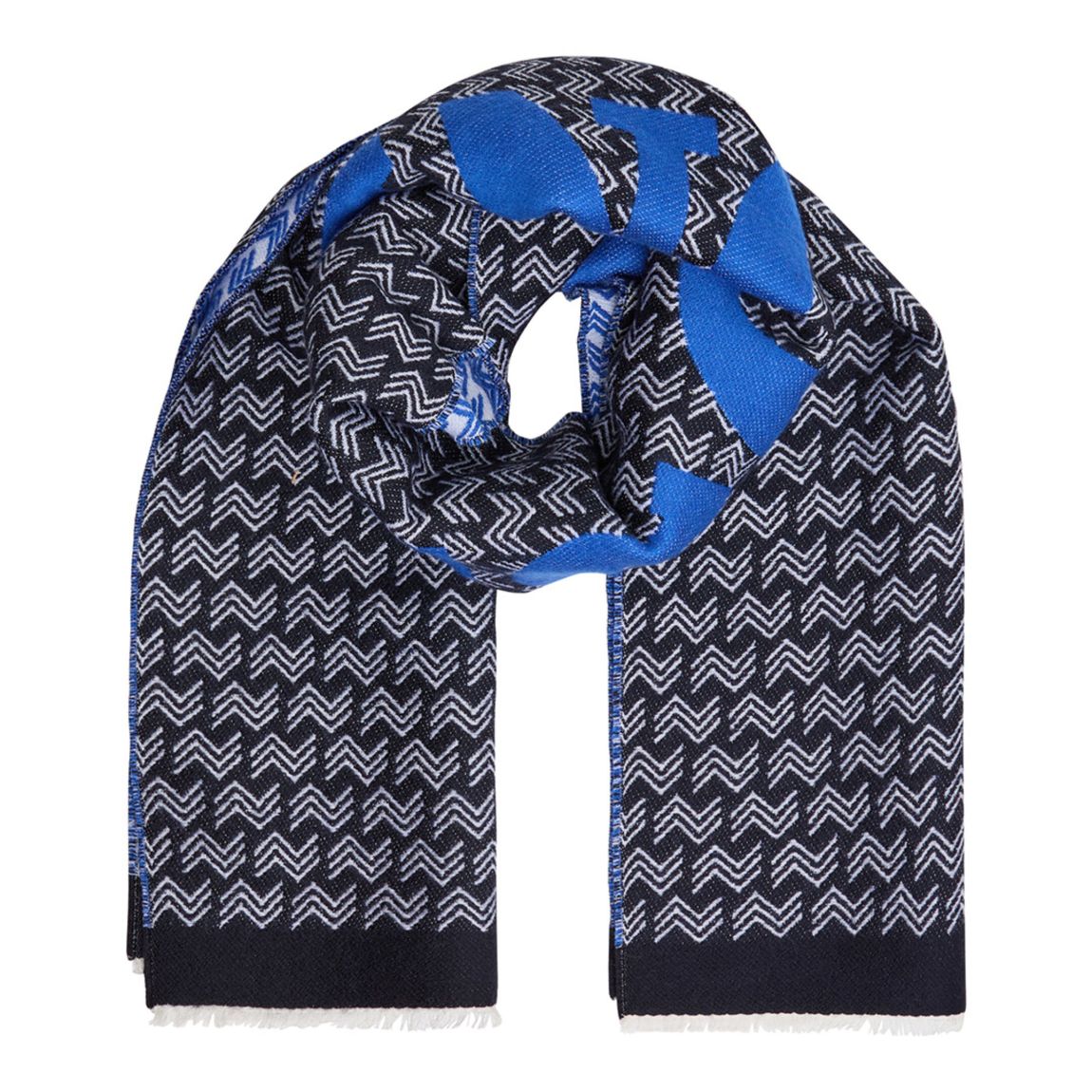 Blue Woven Scarf main product photo