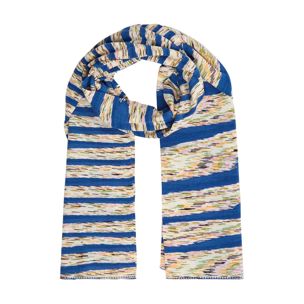 Blue Knitted Scarf main product photo