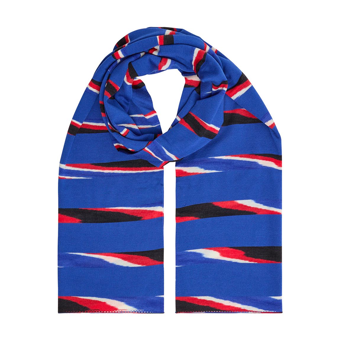 Blue Knitted Scarf main product photo