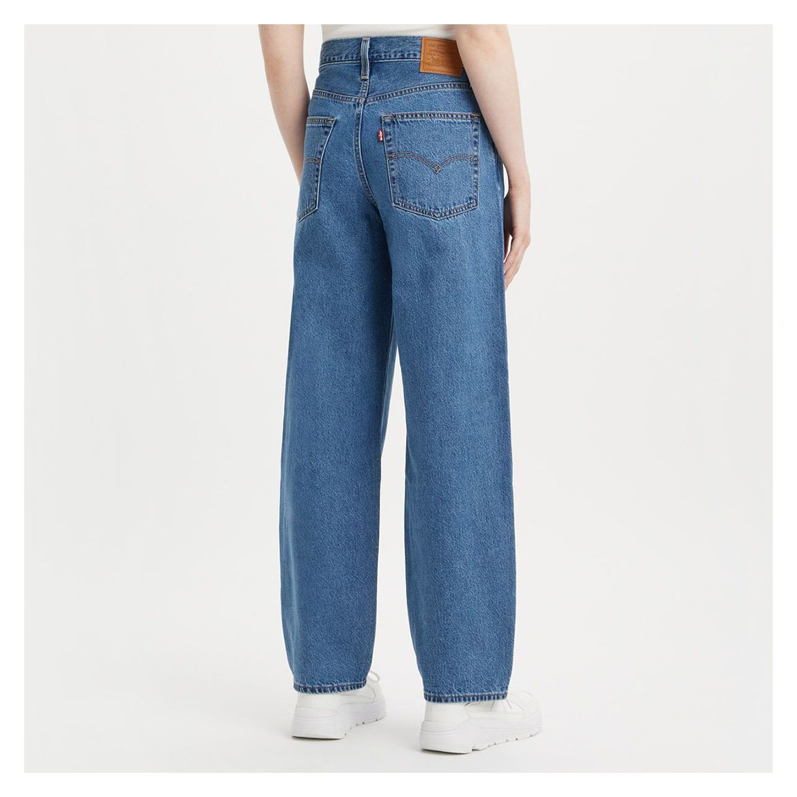 Mid Blue Baggy Dad Jean main product photo