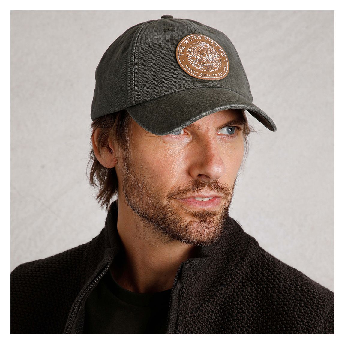 Green Washed Cotton Cap main product photo