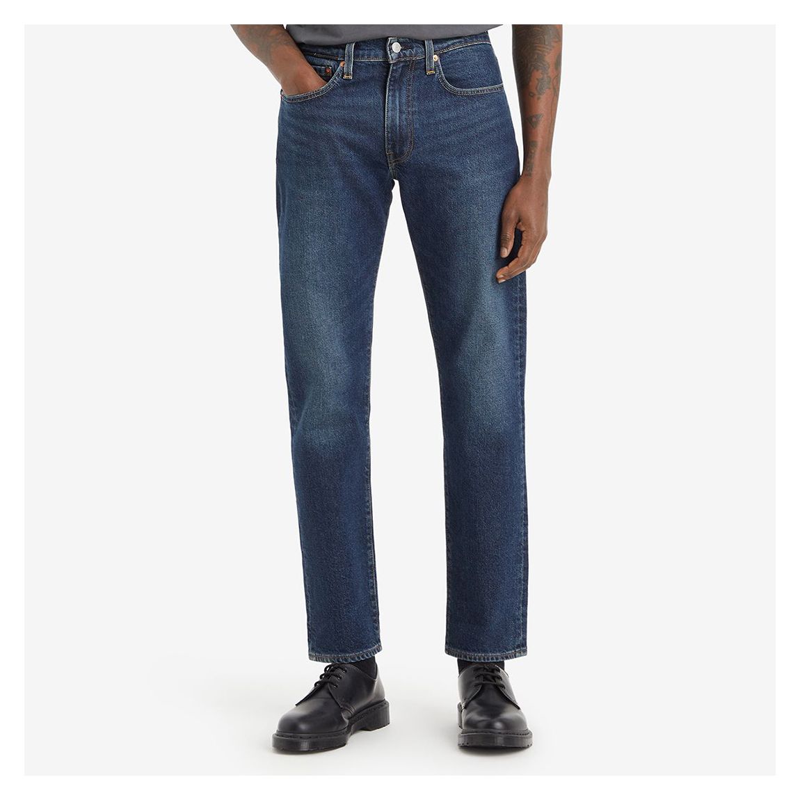 Dark Blue 502™ Tapered Stretch Jeans main product photo