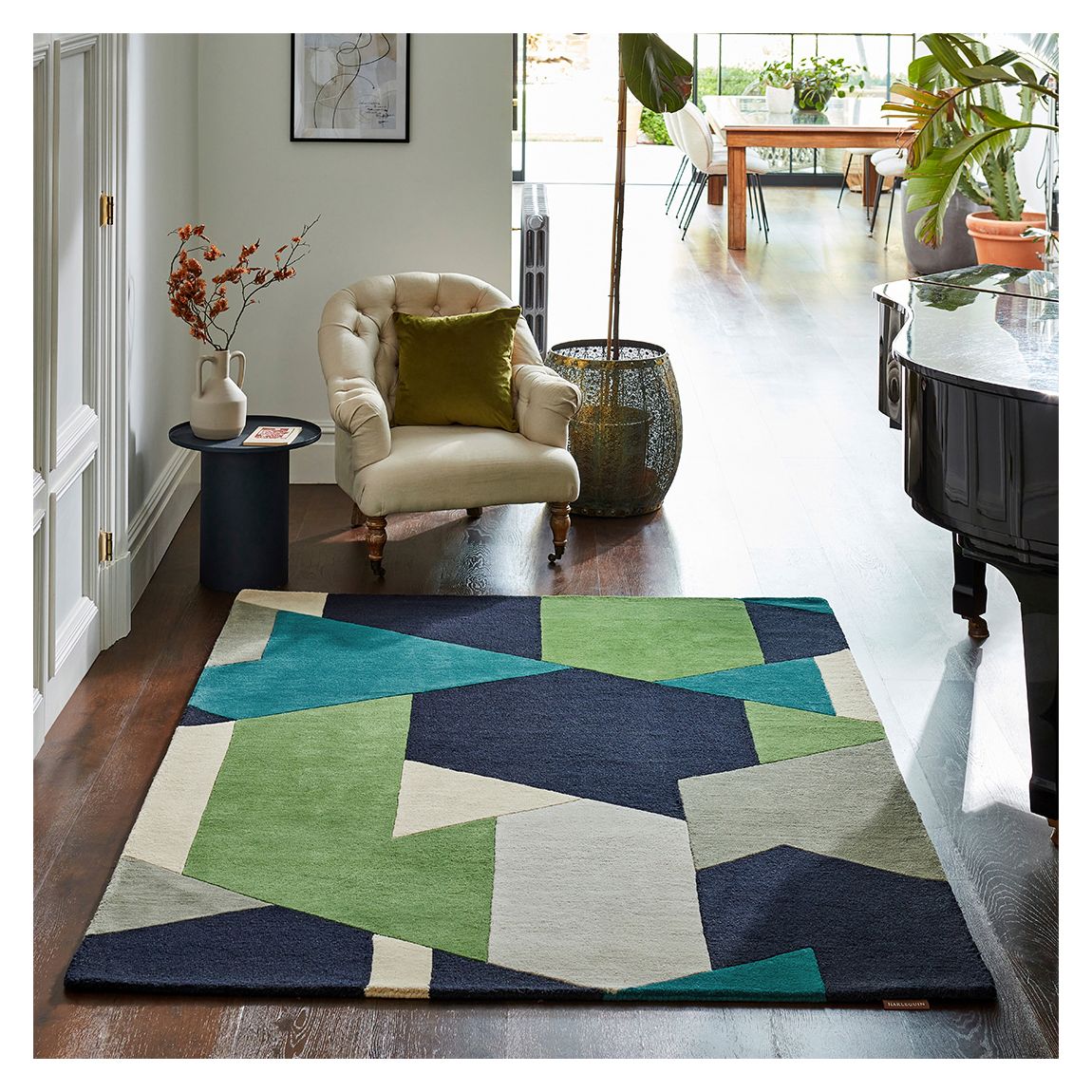 Popova 143108 170x240cm Rug, Amazonia Seaglass Forest main product photo