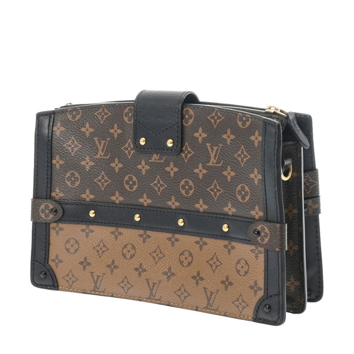 Brown Trunk Shoulder Bag AB main product photo