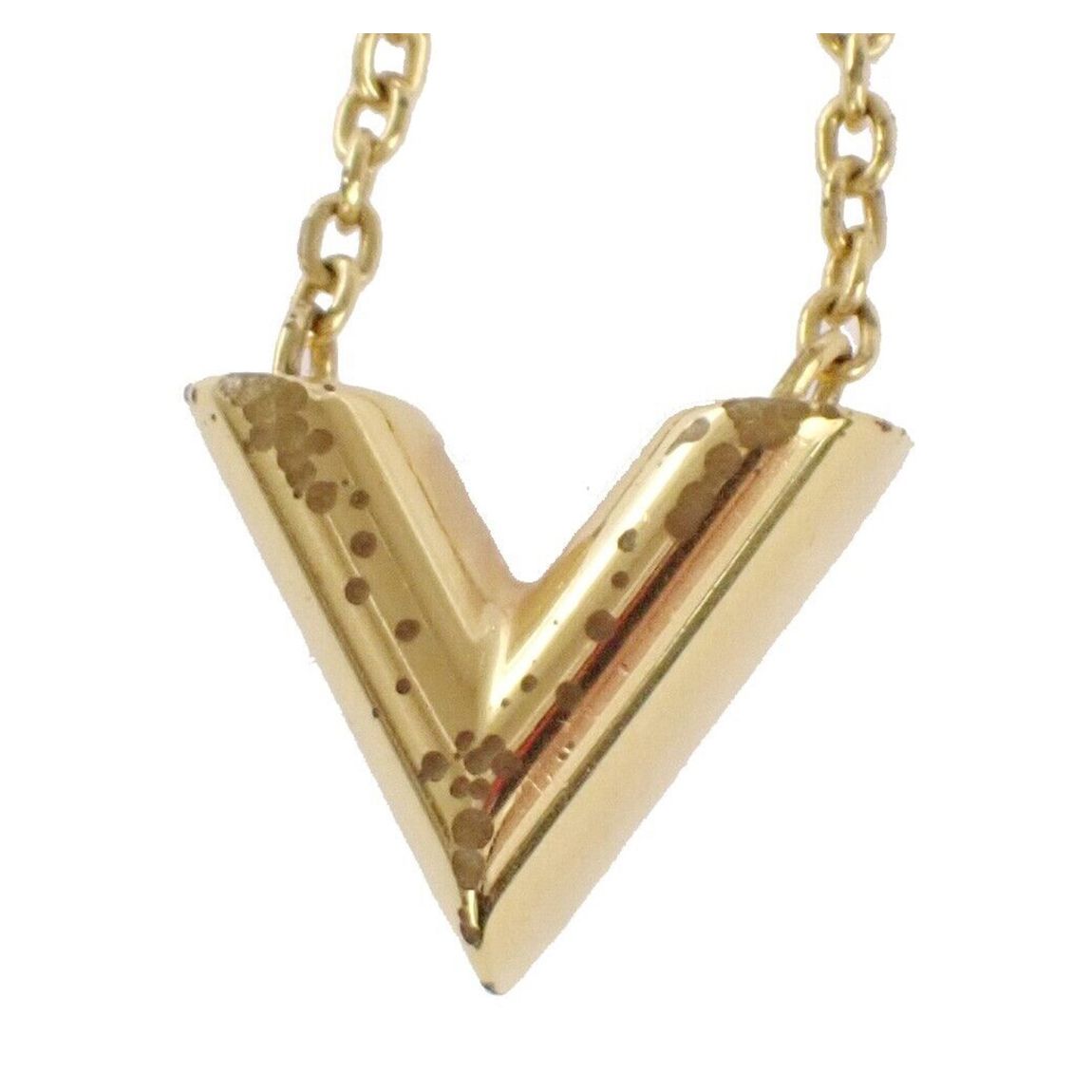 Gold Essential V Necklace B main product photo