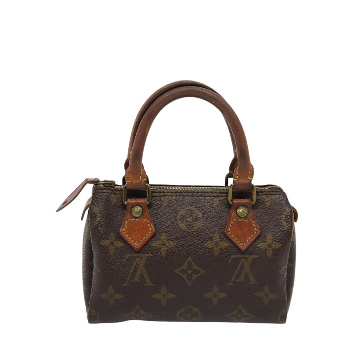 Brown Mini Speedy Handbag B main product photo