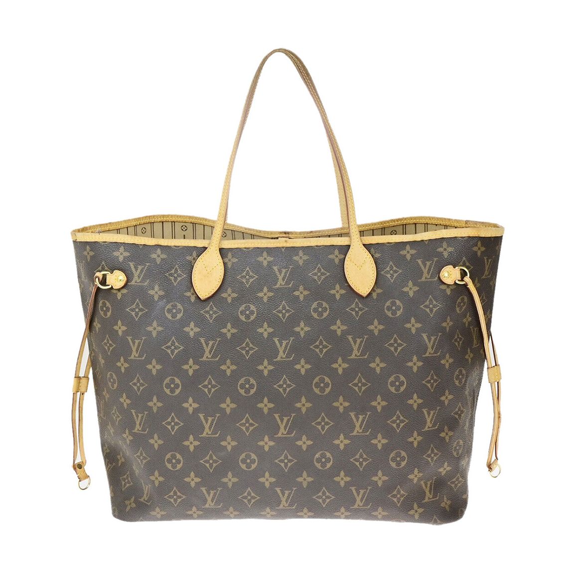 Brown Neverfull Gm Tote Bag AB main product photo