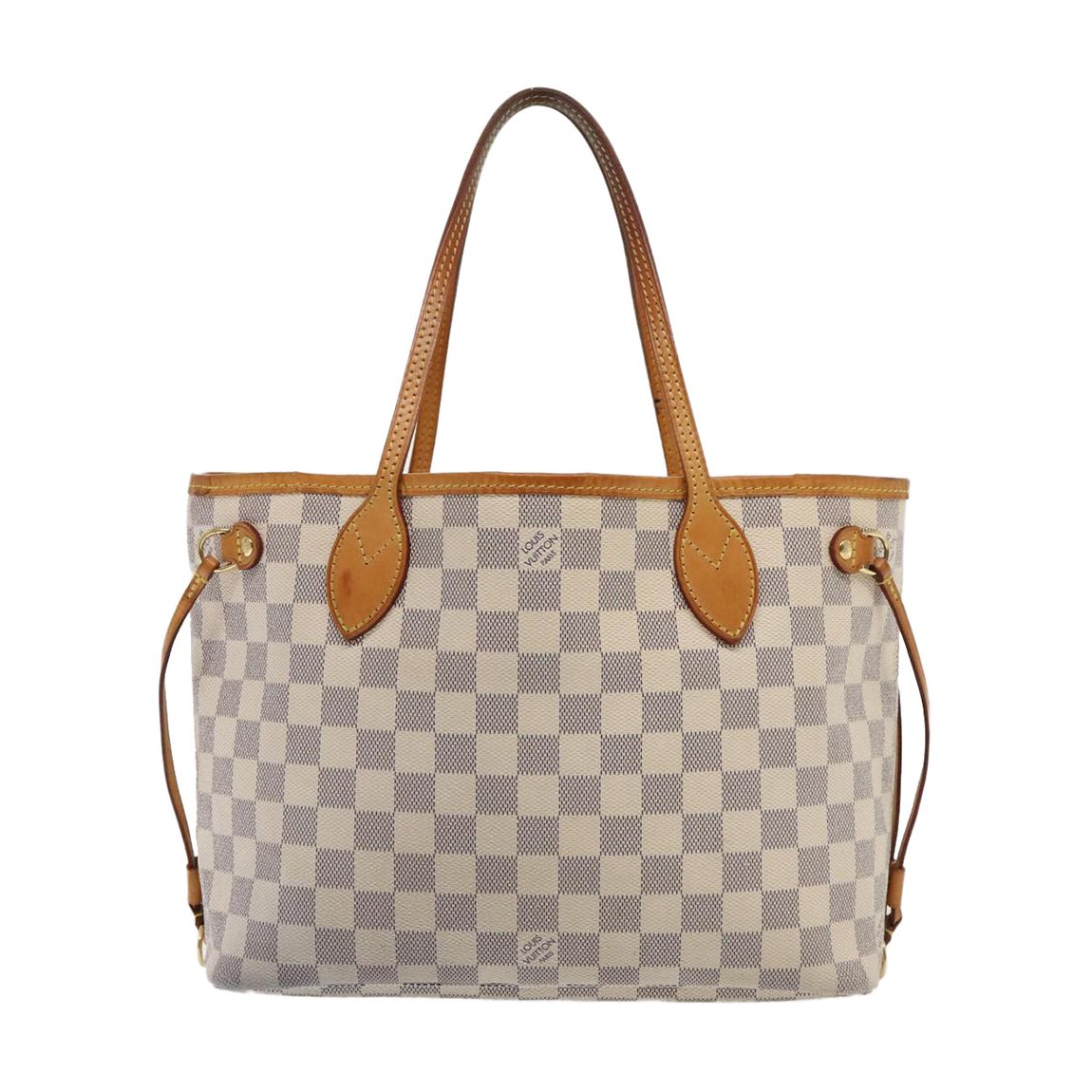 White Neverfull Pm Tote Bag B main product photo