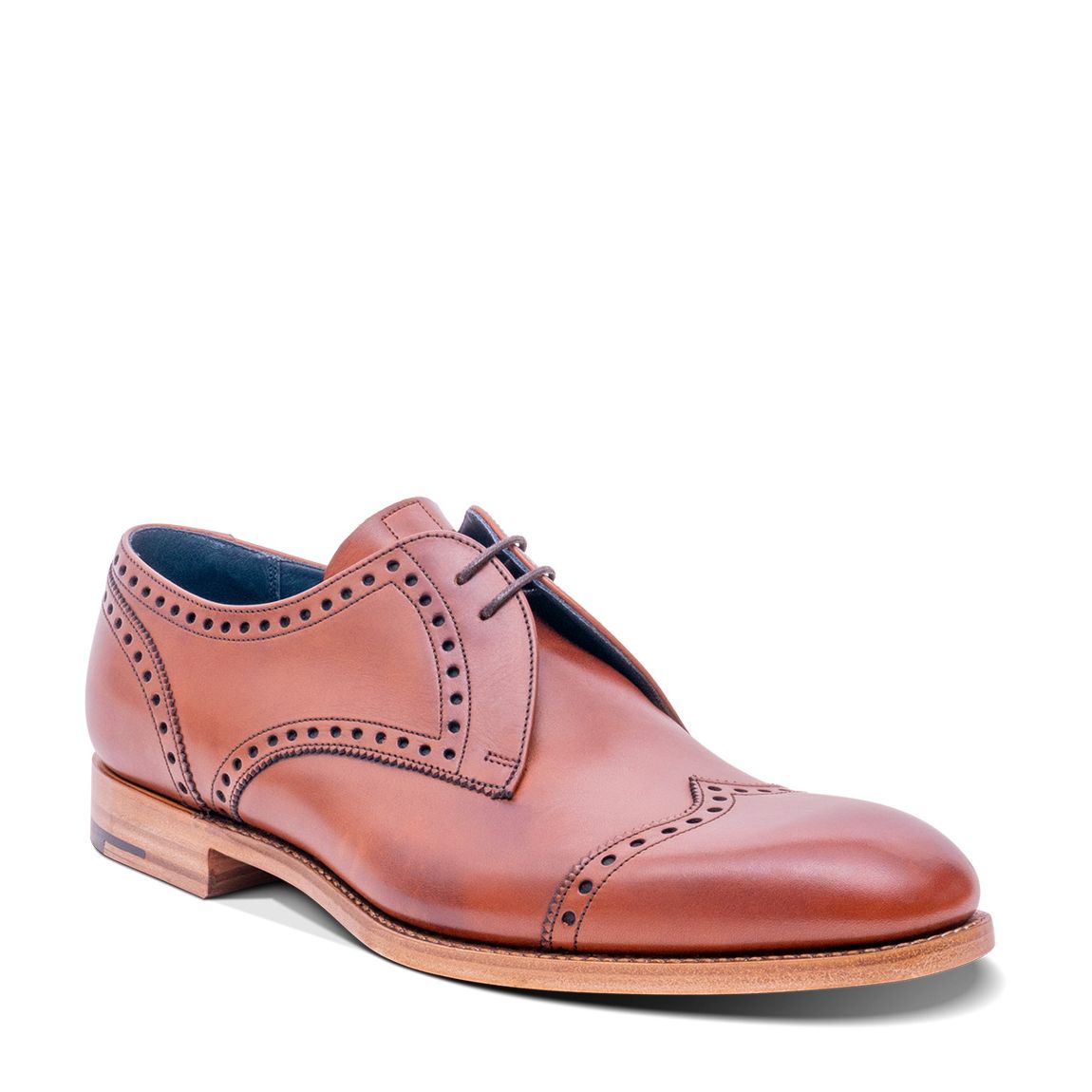 Chestnut Matlock Leather Oxford Shoe main product photo