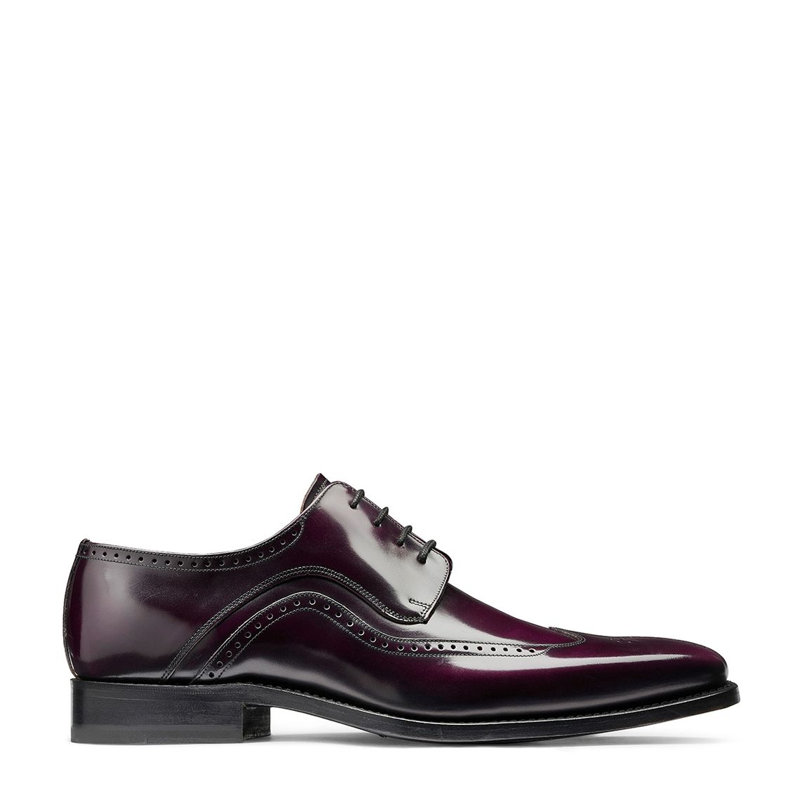 Dark Purple Matt 2 Hi-Shine Brogues main product photo