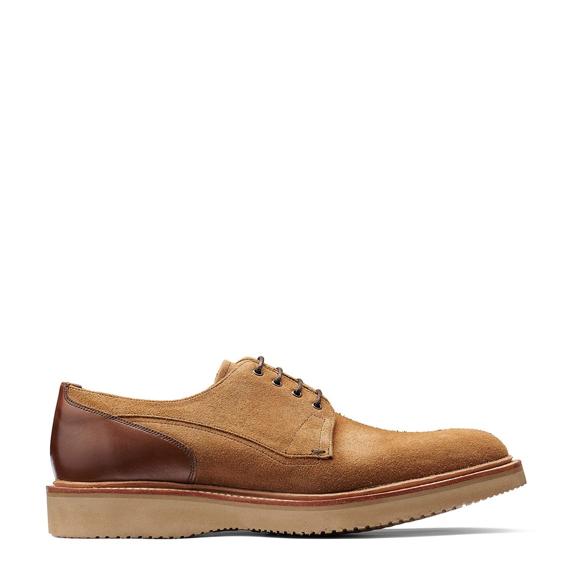 Coffee Stratton Suede Formal Shoe main product photo