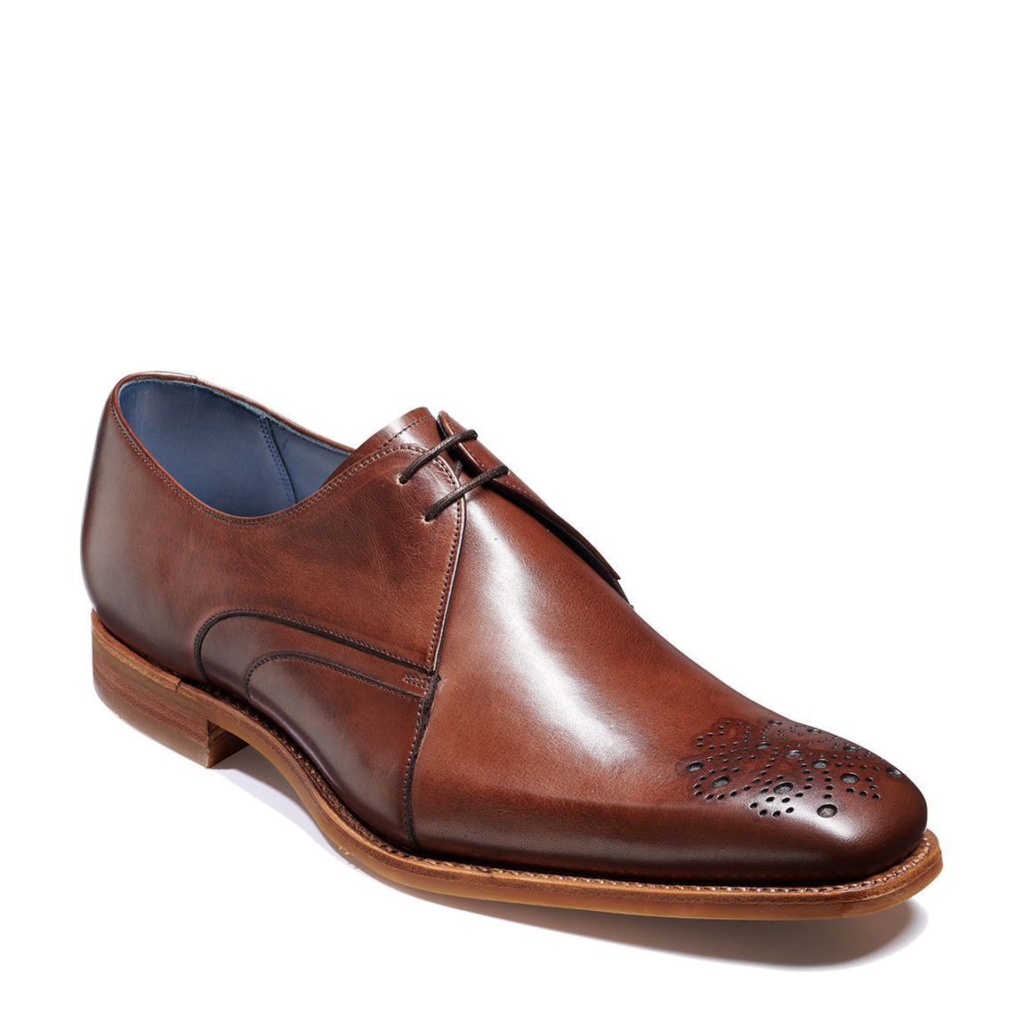 Brown Sullivan Leather Derby Shoe main product photo