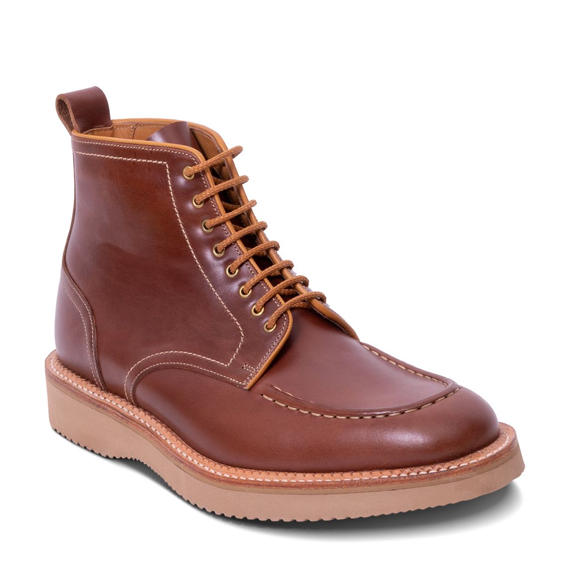 Brown Leather Indiana Boot main product photo