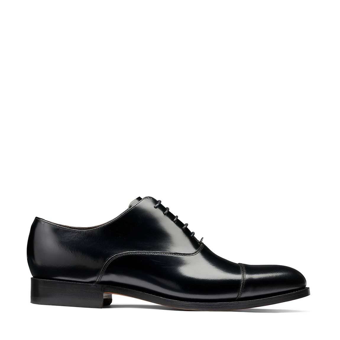 Black Polish Warnford Oxford Shoe main product photo