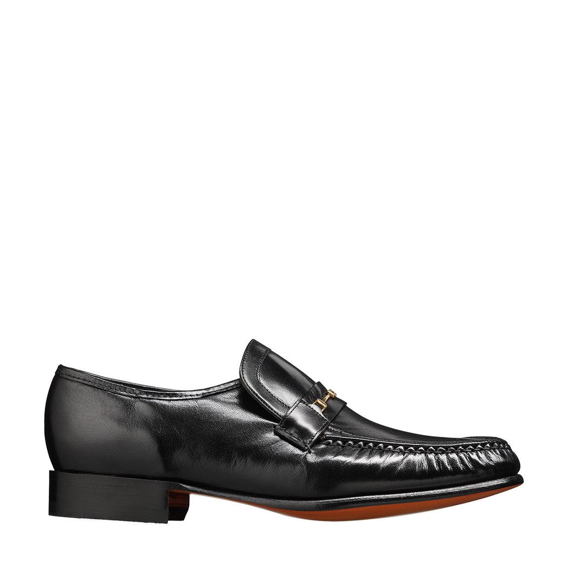 Black Laurie Leather Loafer main product photo