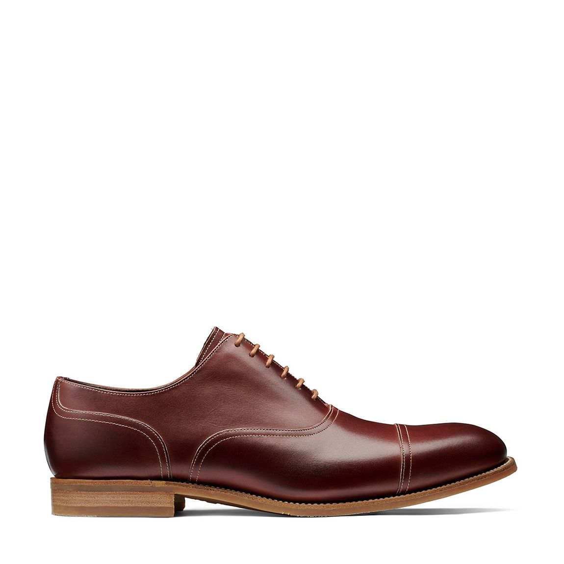 Brown Pullman Leather Oxford Shoe main product photo