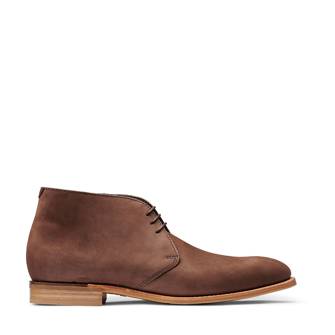 Brown Burwick Nubuck Chukka Boot main product photo