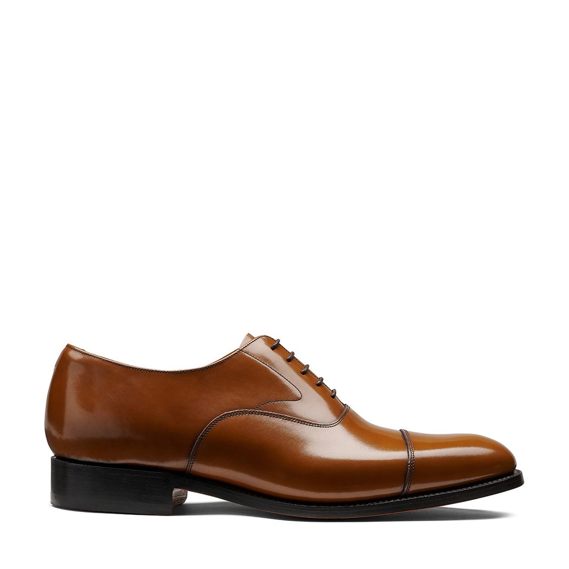 Tan Hi Shine Leather Malvern Oxford main product photo
