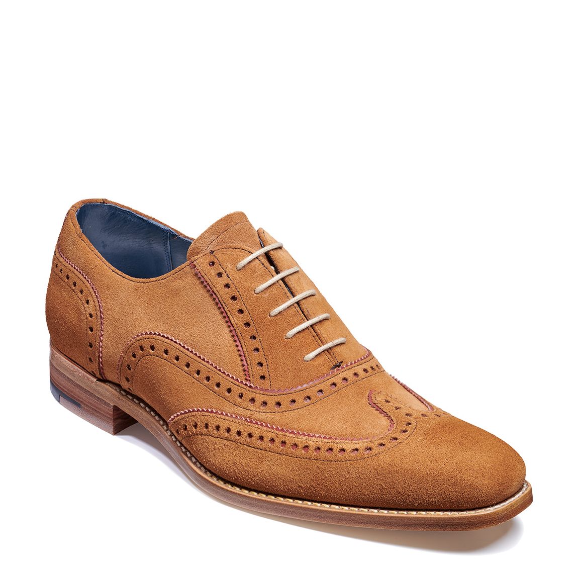 Terracotta Suede Spencer Brogue main product photo