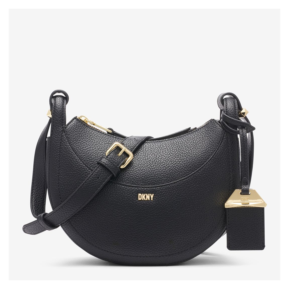 Black and Gold Barbara Tz Crossbody Handbag main product photo