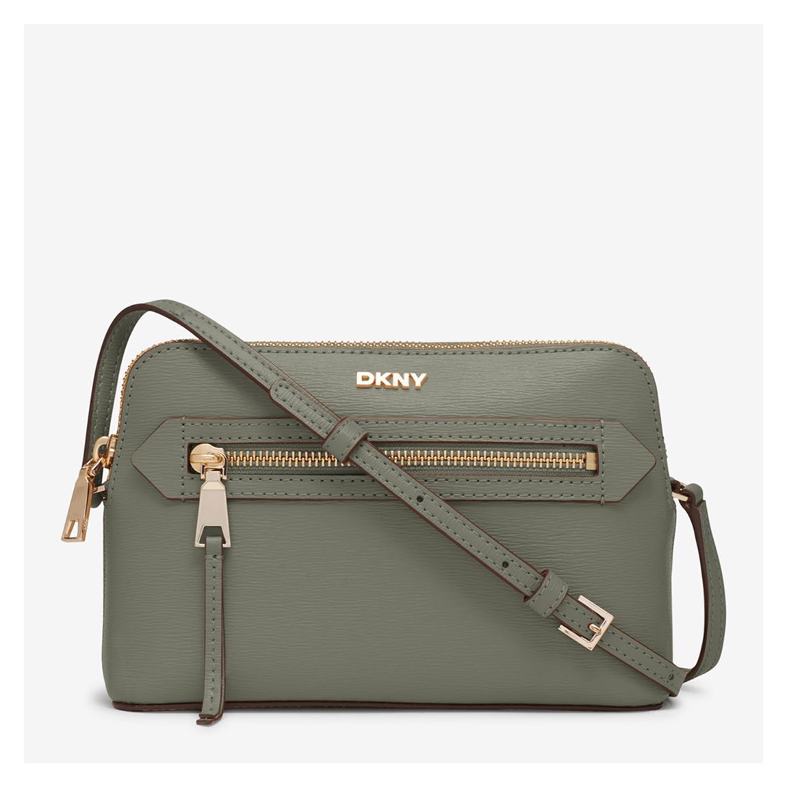 Olive Green Bryant Ave Tz Dome Crossbody Handbag main product photo